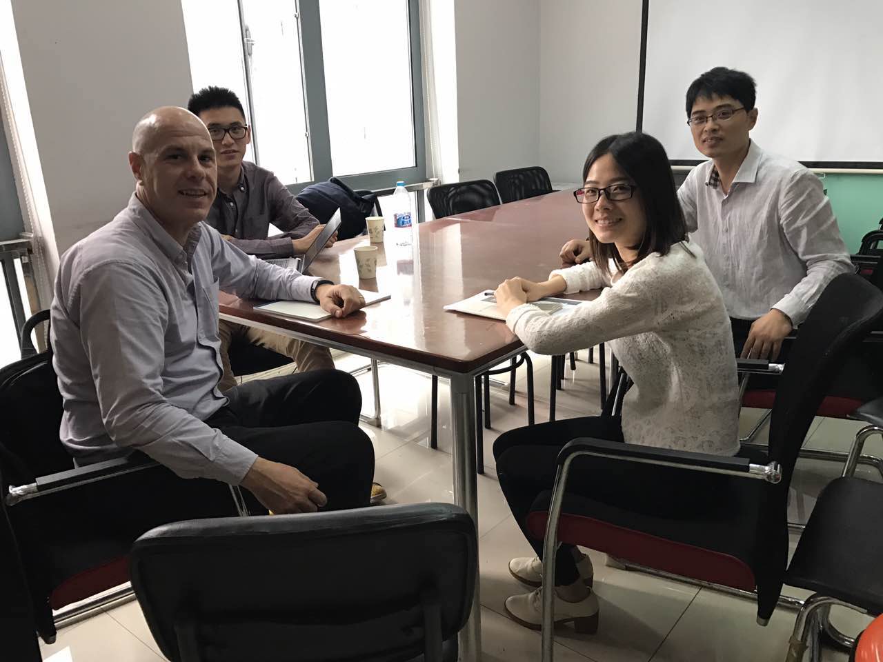 Aircomp工廠首席執(zhí)行官Francesco mammi來我司參觀考察